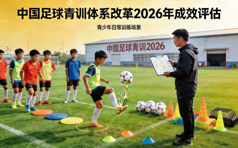 中国足球青训体系改革2026年成效评估报道图片 - 青少年训练场景